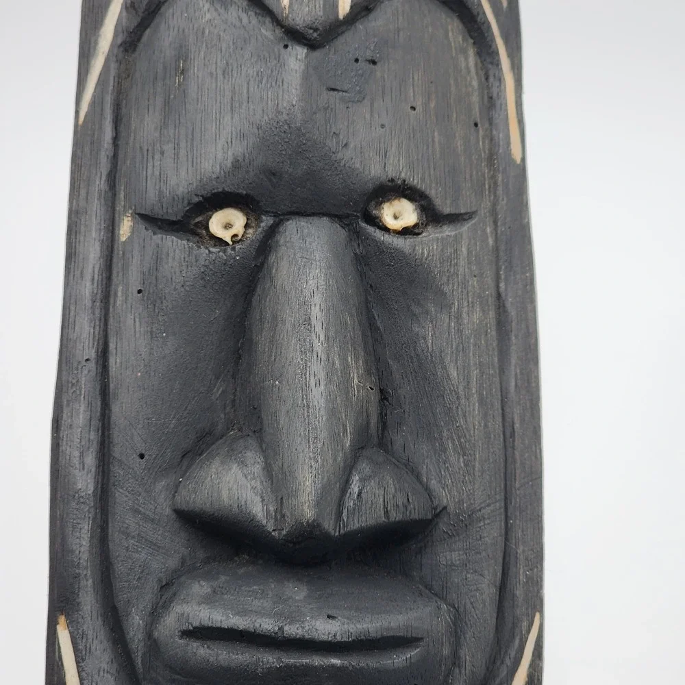 Vintage MEI Spirit Of The Names Iatmul Tribe Papua New Guinea Wood Mask Folk Art